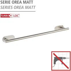 Badetuchstange Uno Orea Matt Turbo-LockEdelstahl ^ Wenko Clearance