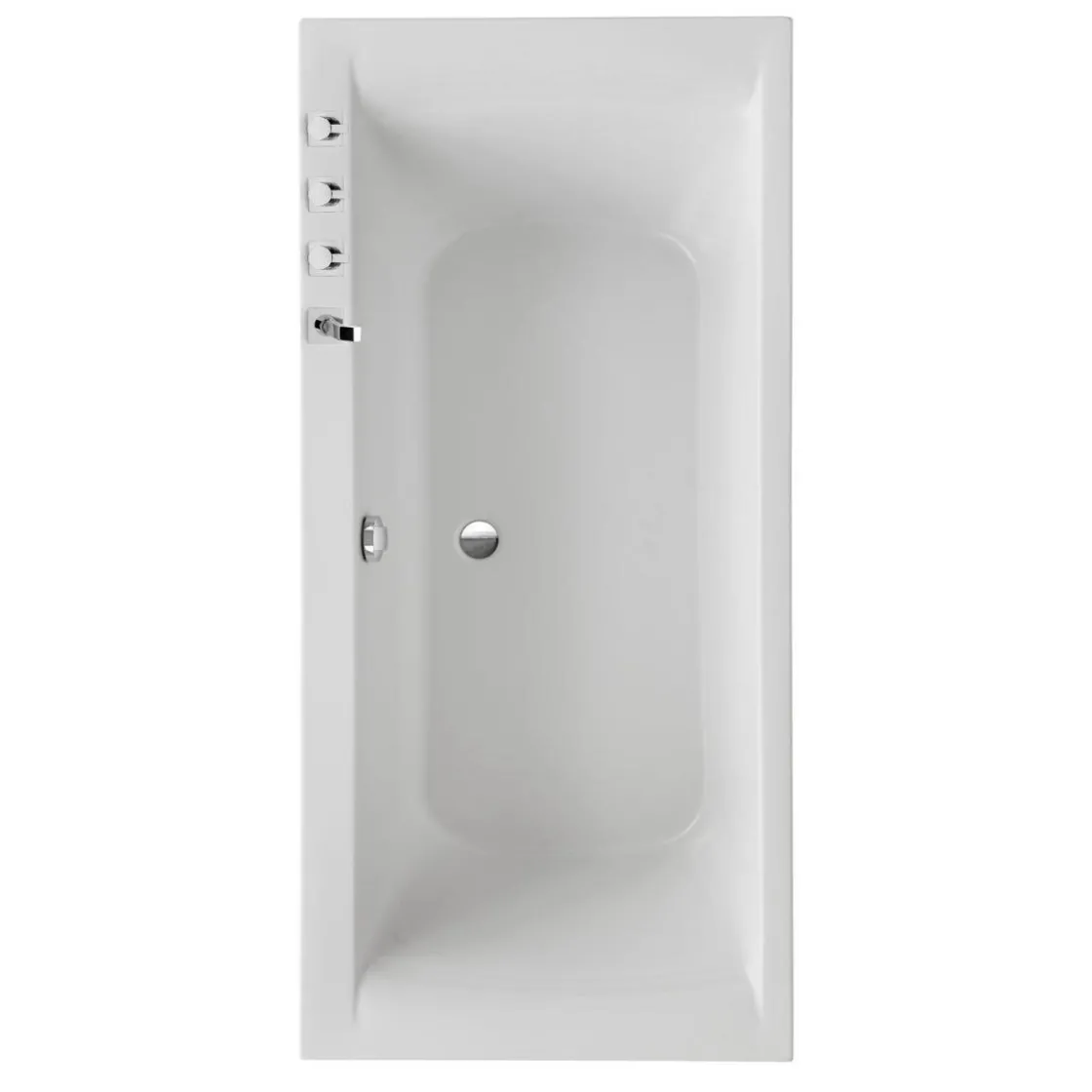 Badewanne Rosa 180x80 cm, weiss ^ Ottofond Hot