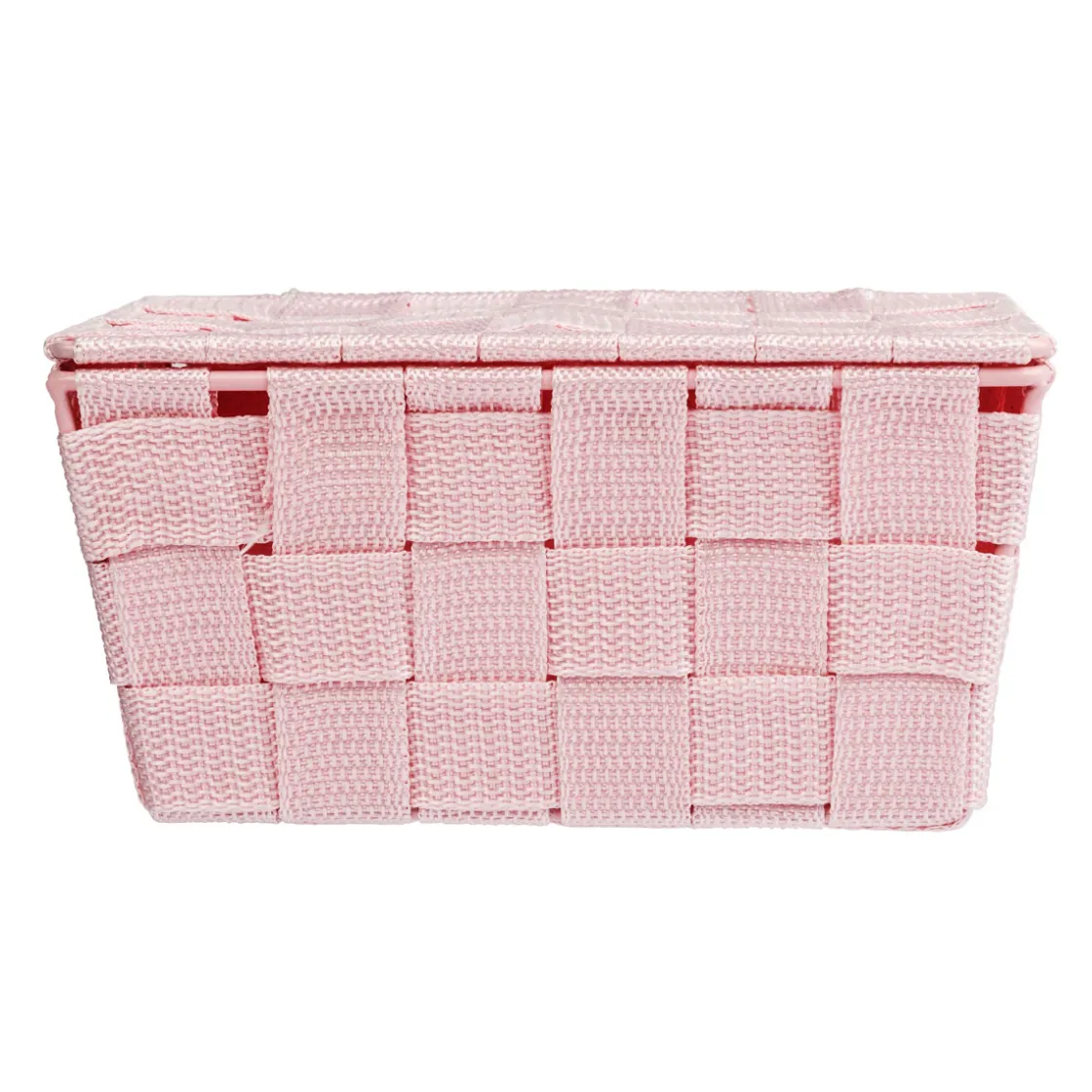 Badkorb mit Deckel Mod. Adria, rosa ^ Wenko Sale
