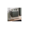 BADMOBIL Waschtischunterschrank CRAFT 49 x 54 x 36 cm 2 Schubladen mit Push-To-Open grün-matt ^ Hot