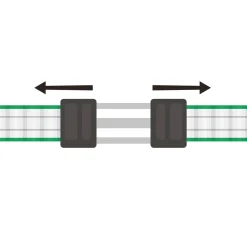 Bandverbinder Litzclip 5 Stück ^