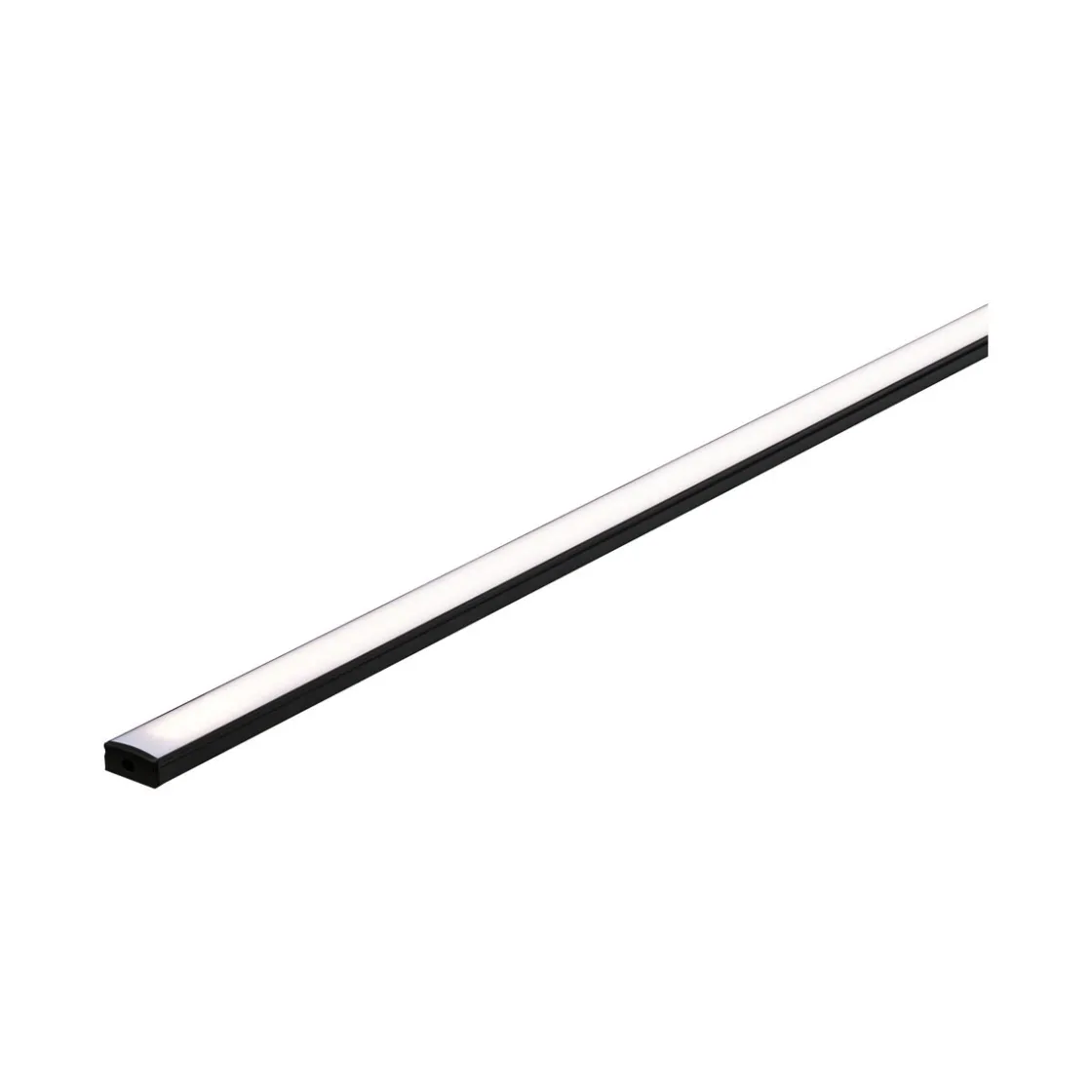 Base Profil mit weissem Diffusor 2 mschwarz eloxiert/weiss Alu/Kunststoff ^ Paulmann Best