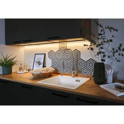 Base Profil mit weissem Diffusor 2 mschwarz eloxiert/weiss Alu/Kunststoff ^ Paulmann Best