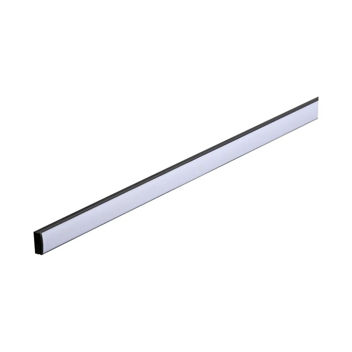 Base Profil mit weissem Diffusor 2 mschwarz eloxiert/weiss Alu/Kunststoff ^ Paulmann Best