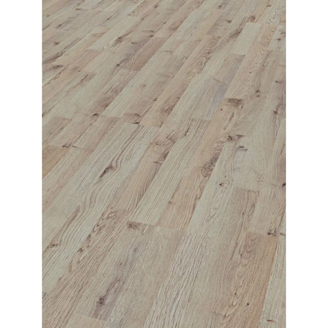 Laminatboden Eiche SB hell 6 mm 137,6 x 19,3 cm ^ Basic New