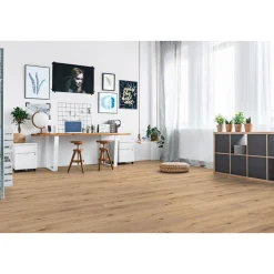 Laminatboden Eiche Silent 138 x 19,3 cm ^ Basic Online