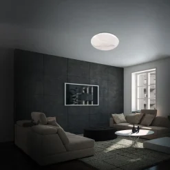 LED Deckenleuchte Marble D28cm 12W 4000K weiss-marmoriert ^ Basic Discount