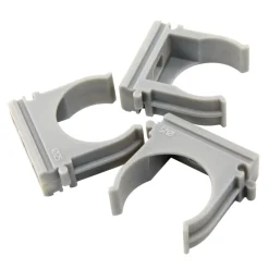 Rohr-Klemmschelle EN25 grau 25 St. ^ Basic Clearance