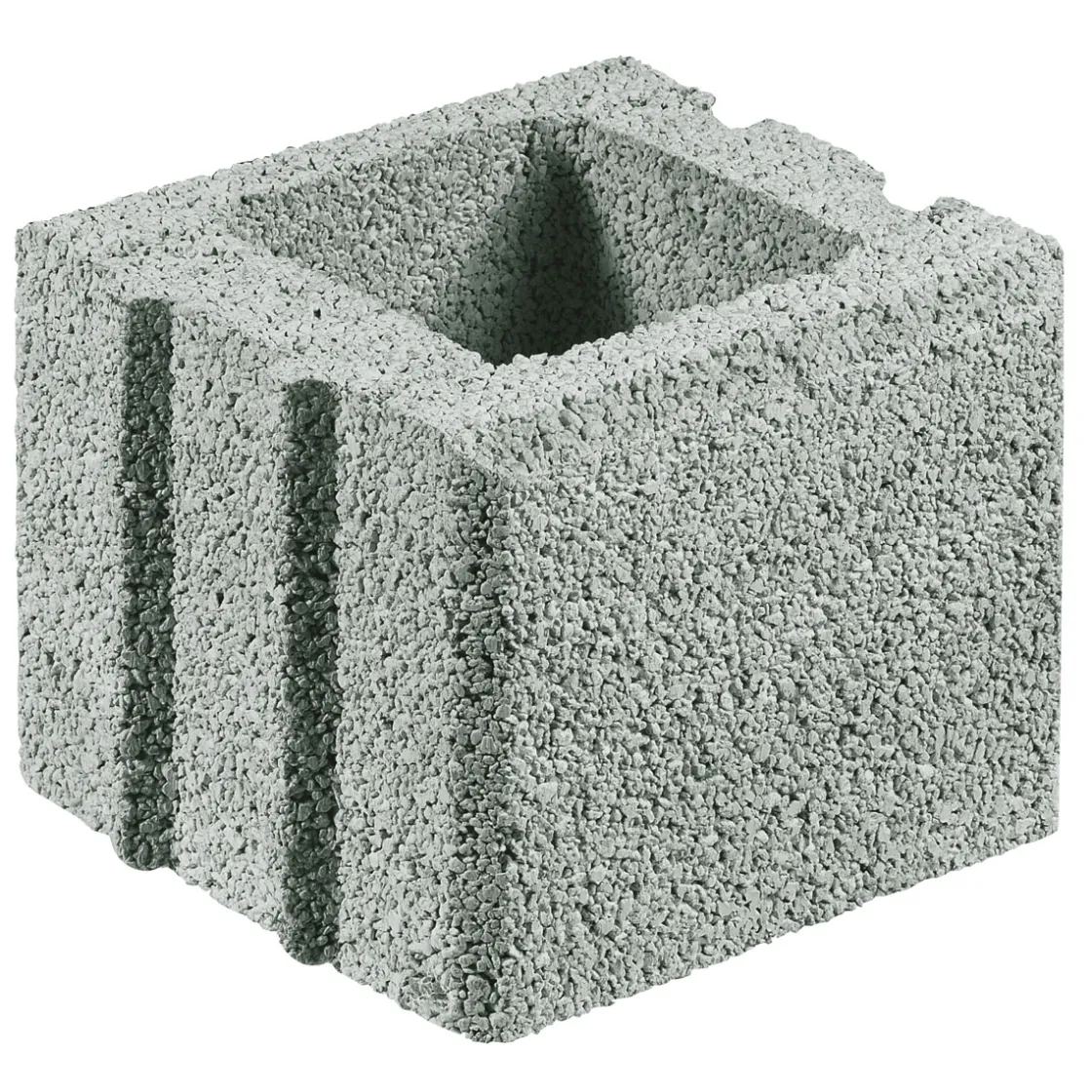 Bellamur-Gartenmauer 1/2 Stein, 25x25x20cm, grau ^ Lusit Outlet