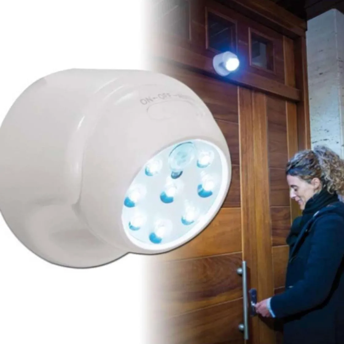 Vigilamp kabelose LED Lampe m. Bewegunsmelder ^ Best Direct