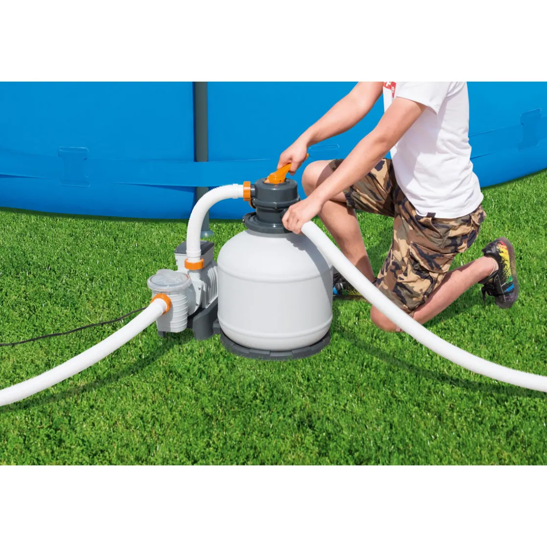 Sandfilteranlage Flowclear ^ Bestway Discount