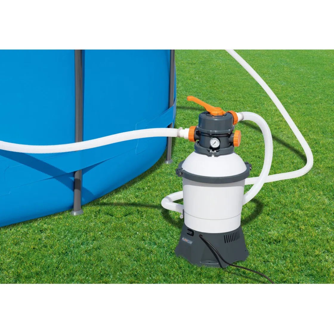Sandfilteranlage für Pools bis 457 cm 3028 l/h ^ Bestway Outlet