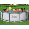 Steel Pro Max Frame-Pool-Set366x122cm Dm. 3,66x1,22m ^ Bestway Clearance