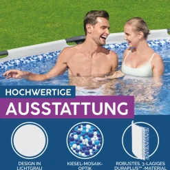 Steel Pro Max Frame-Pool-Set366x122cm Dm. 3,66x1,22m ^ Bestway Clearance