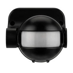 Bewegungsmelder 180 Horizontal 60 Vertikal schwarz ^ Discount