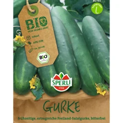 Bio-Salatgurke 30 cm ^ New