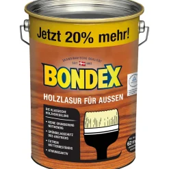 Holzlasur für Außen Dunkelgrau 4,8 L ^ Bondex Clearance