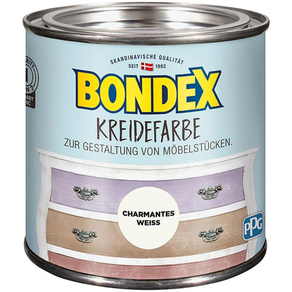 Kreidefarbe Charmantes weiß 500 ml ^ Bondex Outlet