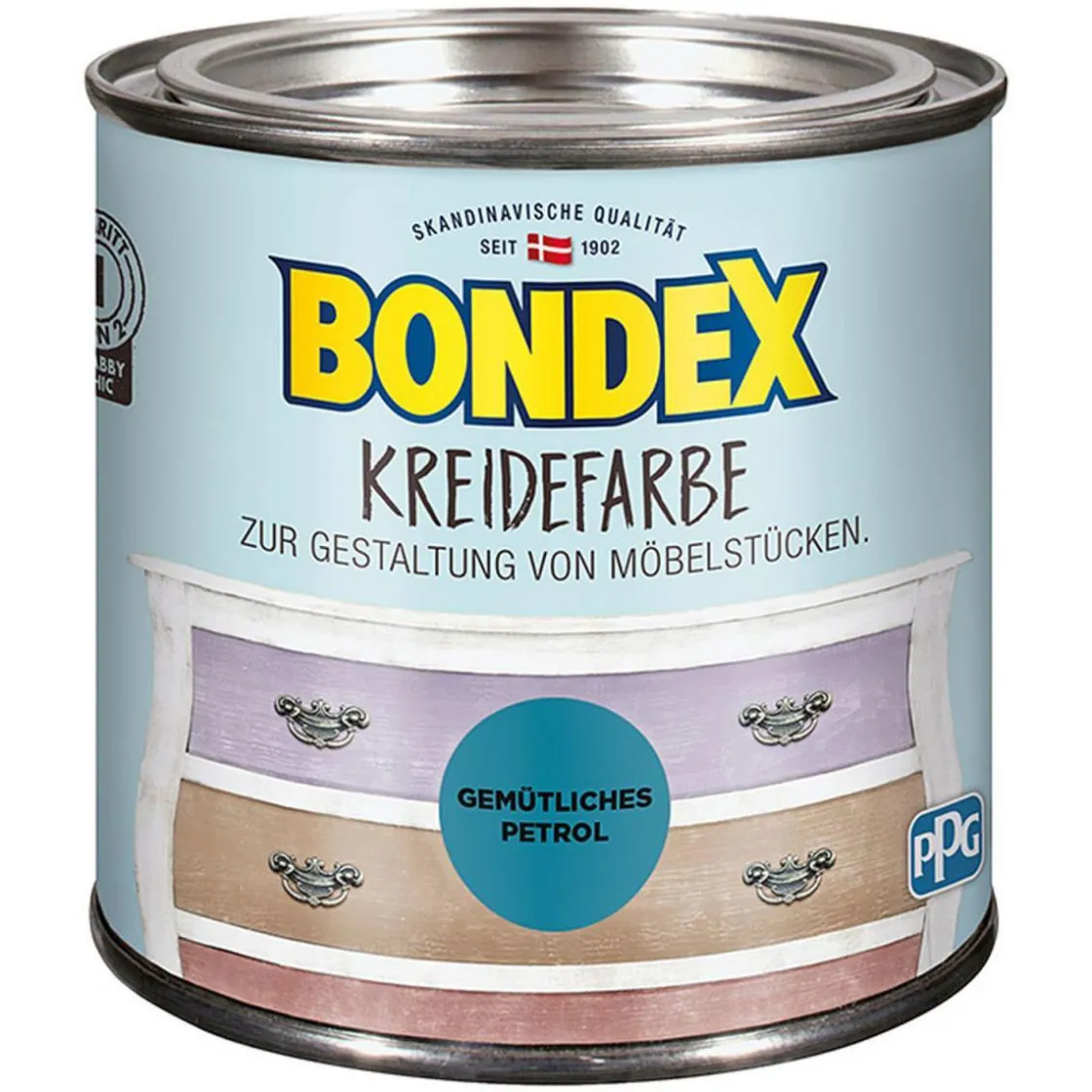 Kreidefarbe gemütliches petrol ^ Bondex New