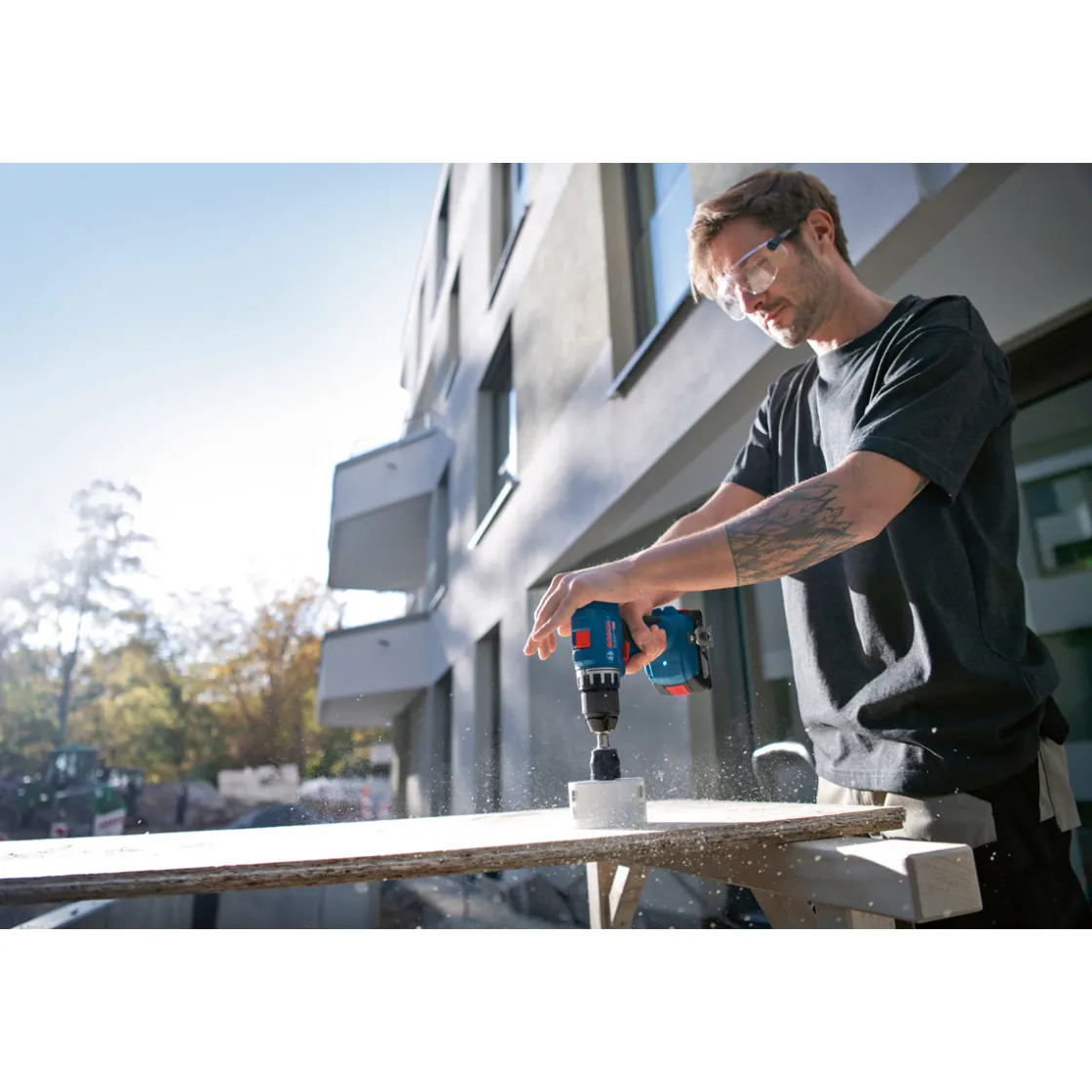 Akku-Bohrschrauber GSR 18 V-45 Professional in L-BOXX 136 ^ Bosch New