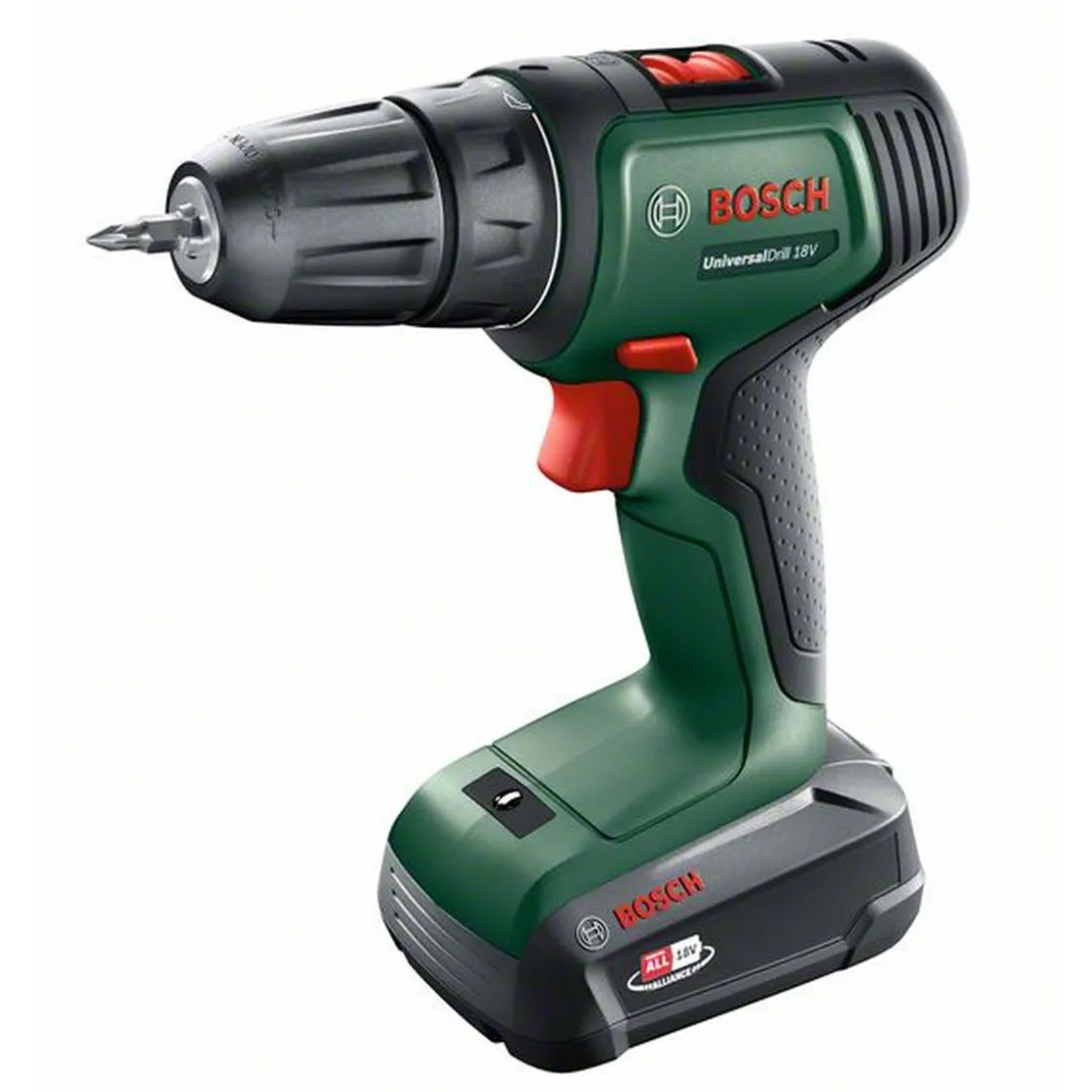 Akku-Bohrschrauber-Set UniversalDrill 18V 1x 1,5Ah Akku 4-teilig ^ Bosch Discount