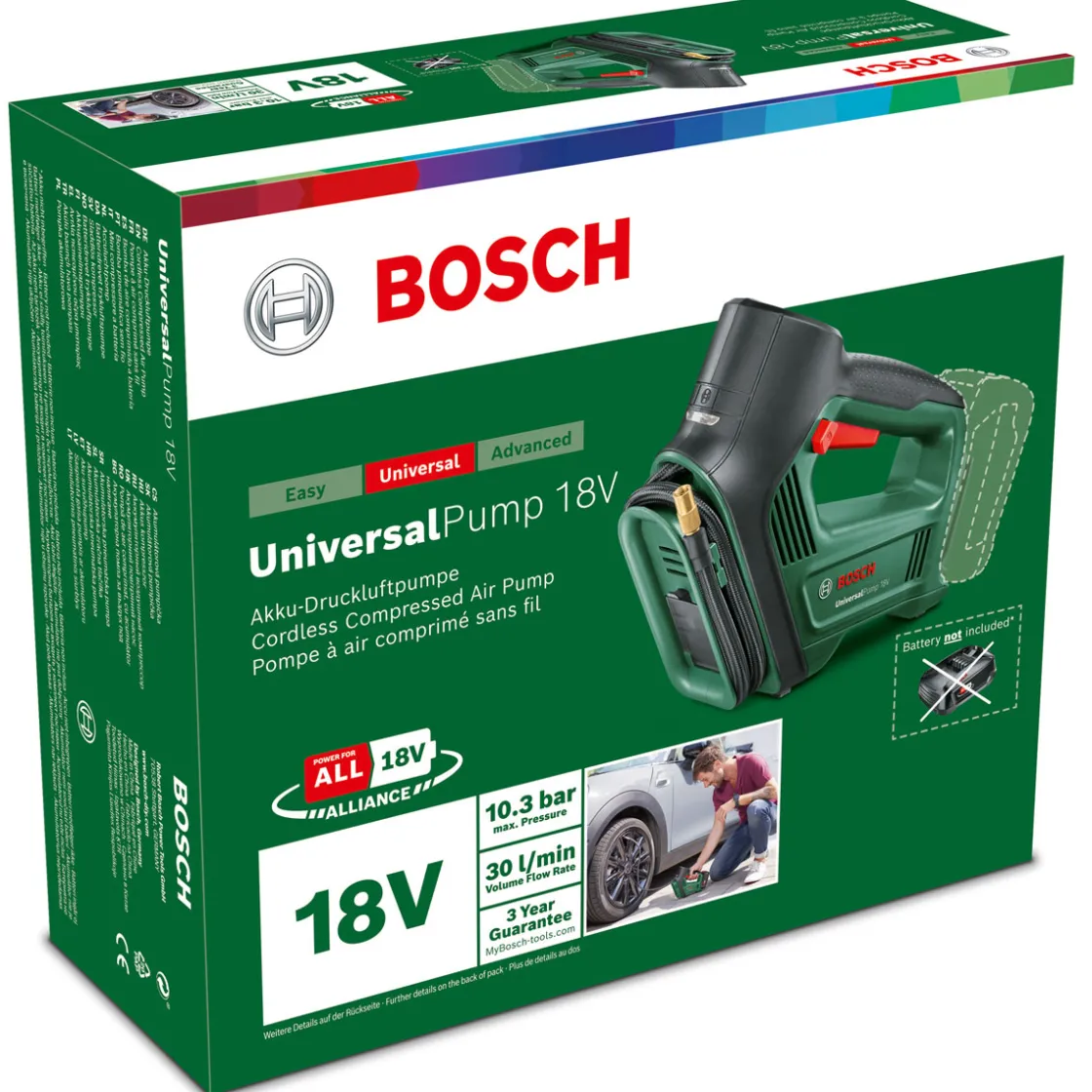 Akku-Druckluftpumpe UniversalPump 18V ^ Bosch Outlet
