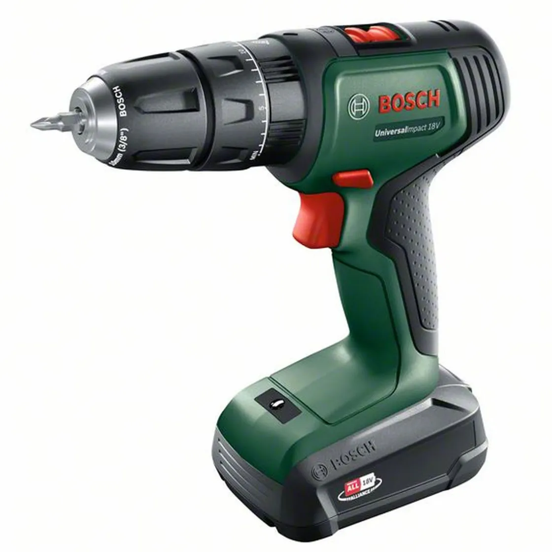 Akku-Schlagbohrschrauber-Set UniversalImpact 8V Akku 4-teilig ^ Bosch Discount