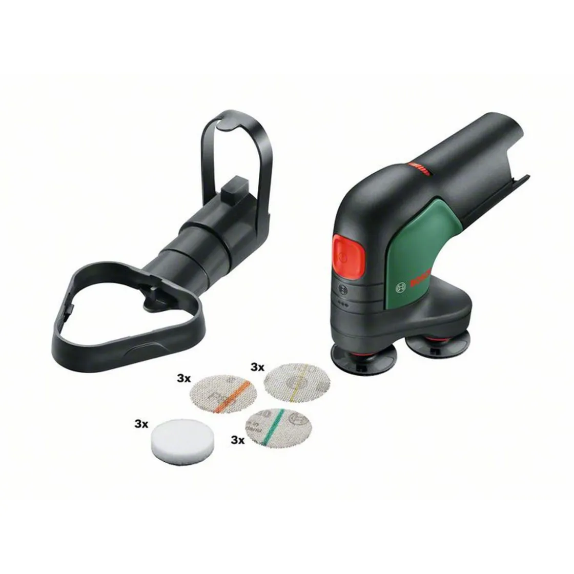 Akku-Tellerschleifer und Polierer-Set EasyCurvSander 2 ohne Akku 4-teilig ^ Bosch Clearance