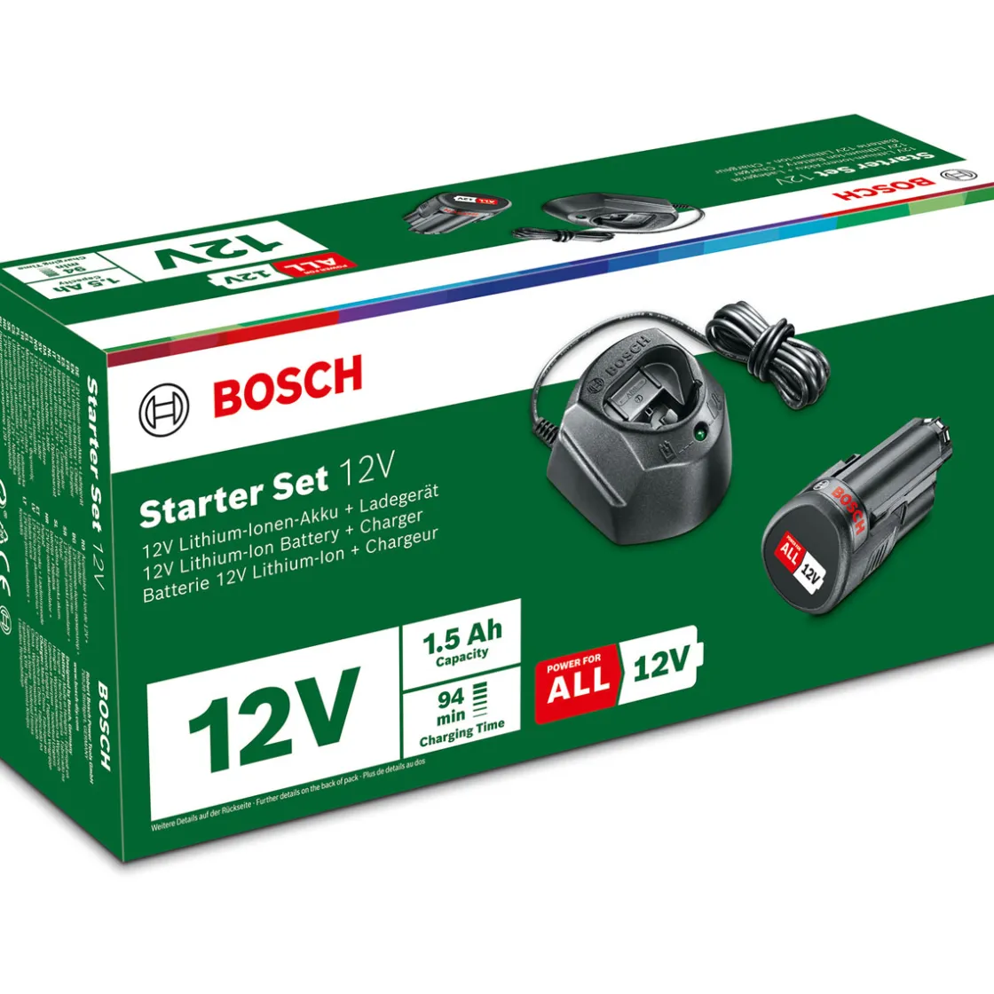 Akku und Ladegerät GAL 1210 CV 1,5 Ah ^ Bosch Outlet