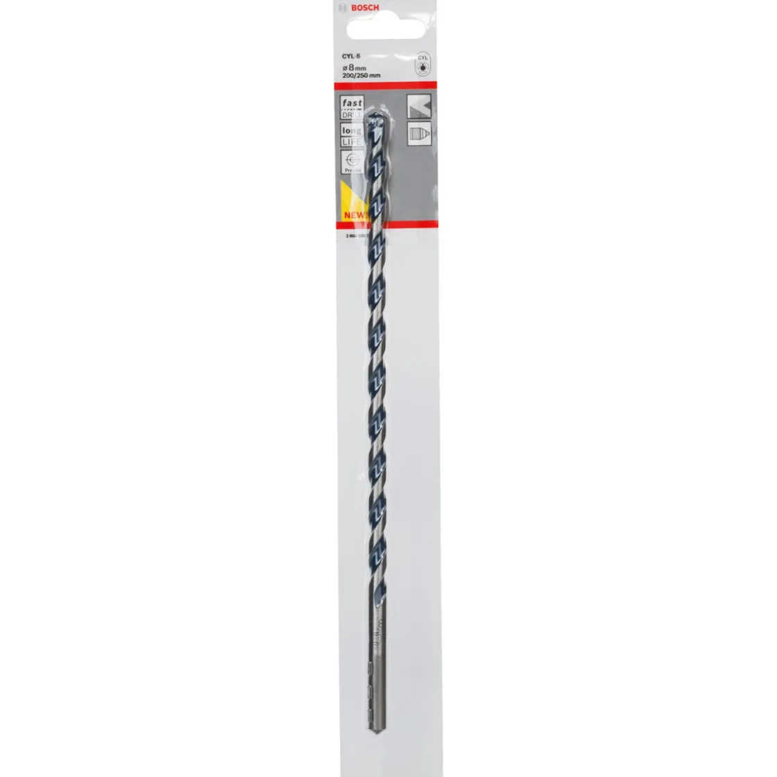 Betonbohrer CYL-5 8 x 200 x 250 mm ^ Bosch Online