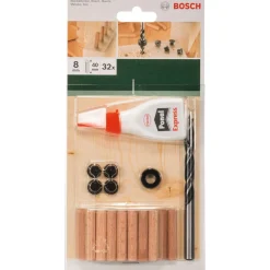 DIY Dübelset 8 x 40 mm 32- teilig ^ Bosch