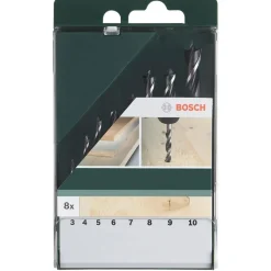 DIY Holzspiralbohrer-Set 3-4-5-6-7-8-9-10 mm ^ Bosch Sale