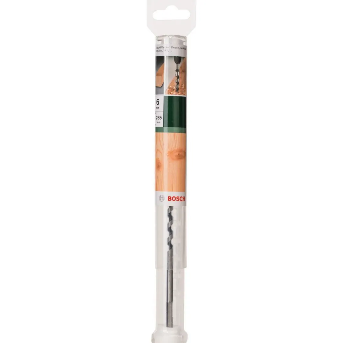 DIY Schlangenbohrer HEX,5 Durchmesser x 235 mm ^ Bosch New
