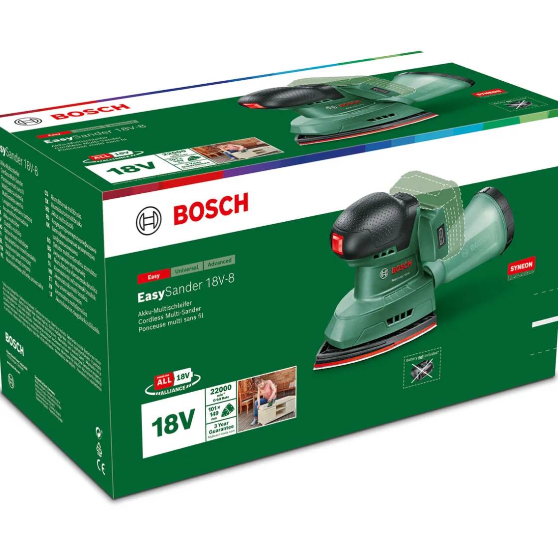 Exzenterschleifer EasySander 18V-18 ^ Bosch Online
