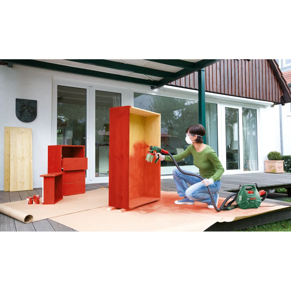 Farb-Spritzpistole PFS 3000-2 ^ Bosch New