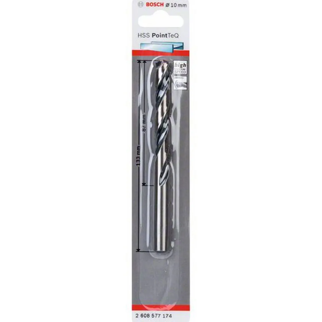 HSS-Spiralbohrer PointTeQ 10,0 mm ^ Bosch Clearance