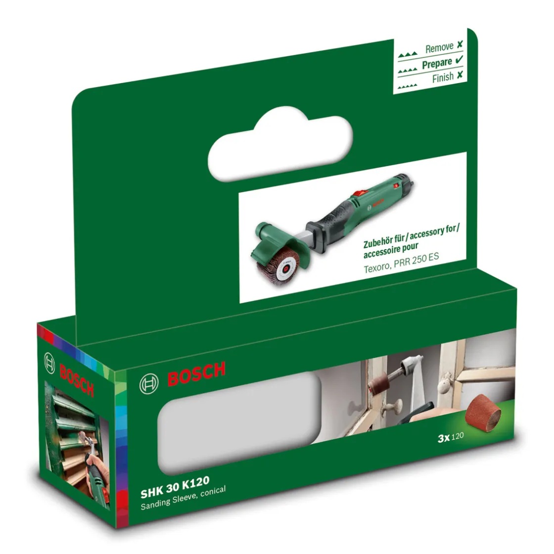 Konische Schleifrolle SHK 30 K120 ^ Bosch Sale