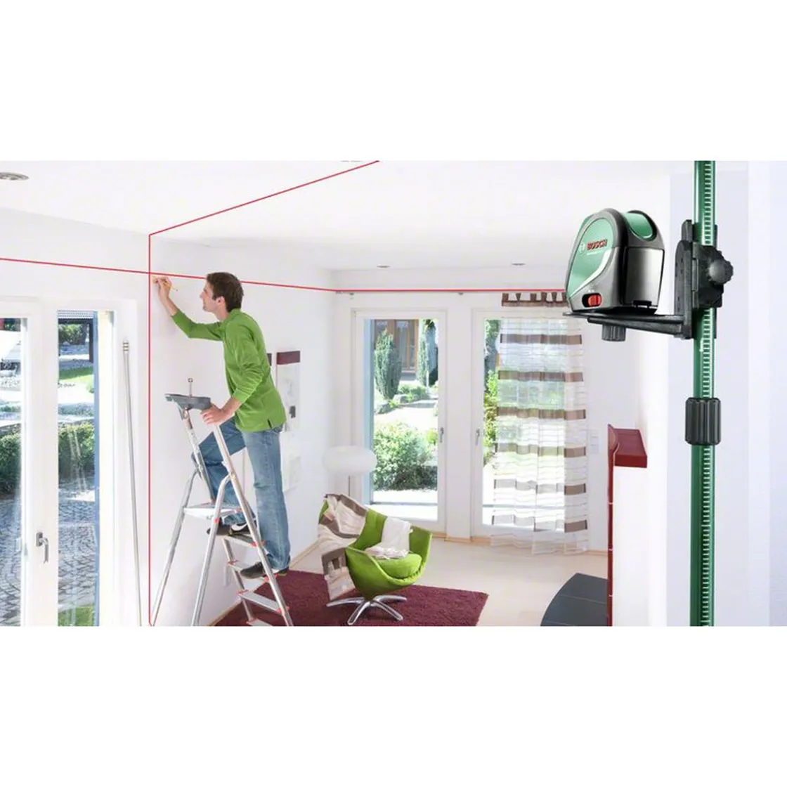 Kreuzlinienlaser-Set Universal Level 3 Basic ^ Bosch