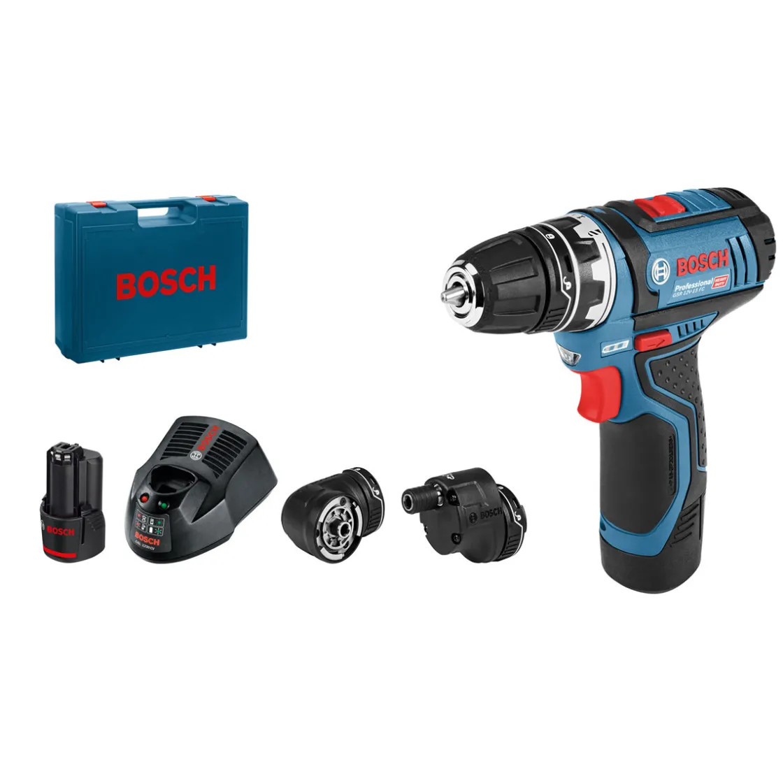 Akku-Bohrschrauber-Set GSR 12V-15 FC ^ Bosch Professional Hot