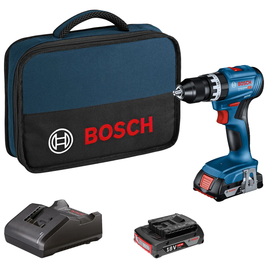 Akku-Bohrschrauber GSB 18V-45 mit Akku und Ladegerät ^ Bosch Professional Sale