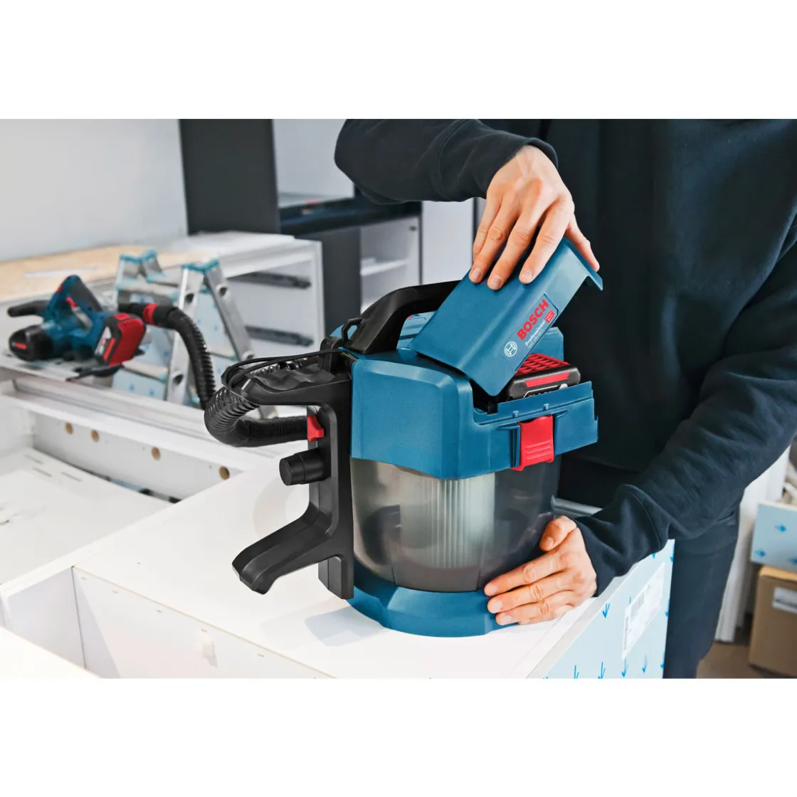 Akku-Staubsauger-Set GAS 18V-10 solo ^ Bosch Professional Sale