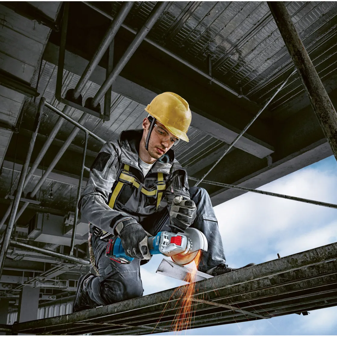 Akku-Winkelschleifer GWX 18V-7 X-LOCK ^ Bosch Professional