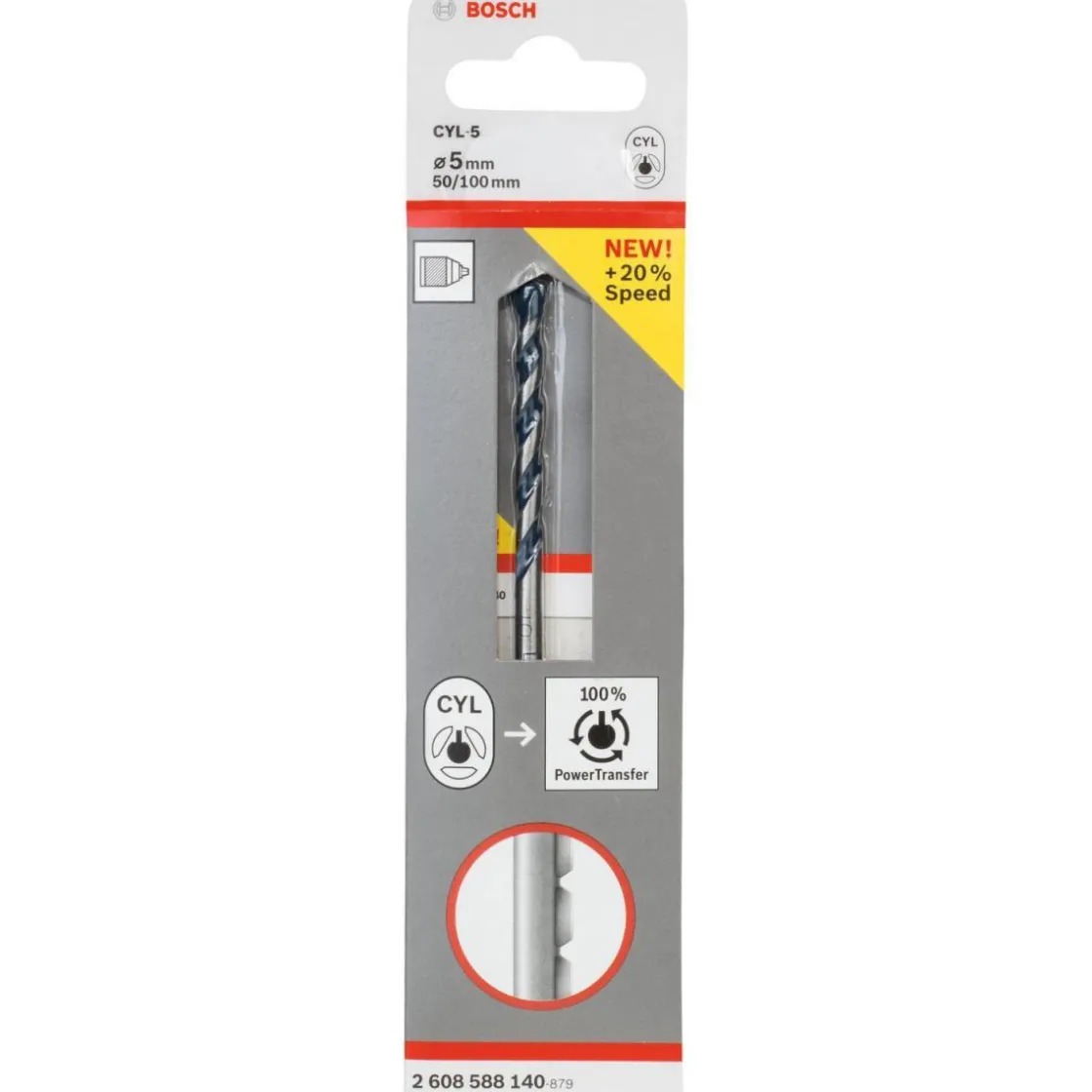 Betonbohrer CYL-5 5 x 50 x 100 mm ^ Bosch Professional Clearance