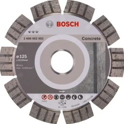 Diamanttrennscheibe Best for Concrete 125 x 22,23 x 2,2 x 12 mm ^ Bosch Professional Outlet