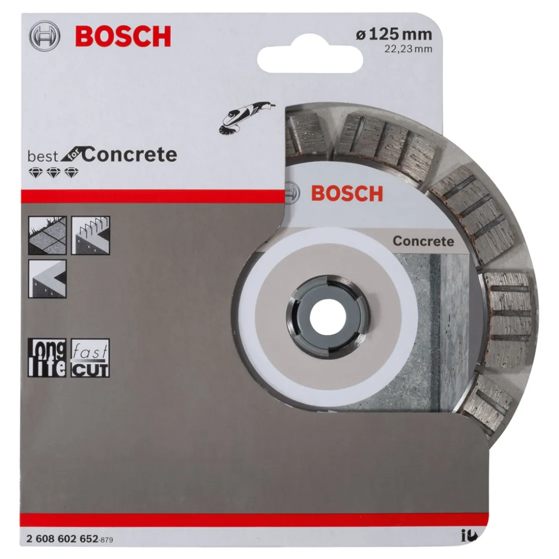 Diamanttrennscheibe Best for Concrete 125 x 22,23 x 2,2 x 12 mm ^ Bosch Professional Outlet