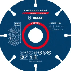Expert Carbide Multi Wheel Trennscheibe 115 mm 22,23 mm ^ Bosch Professional Clearance