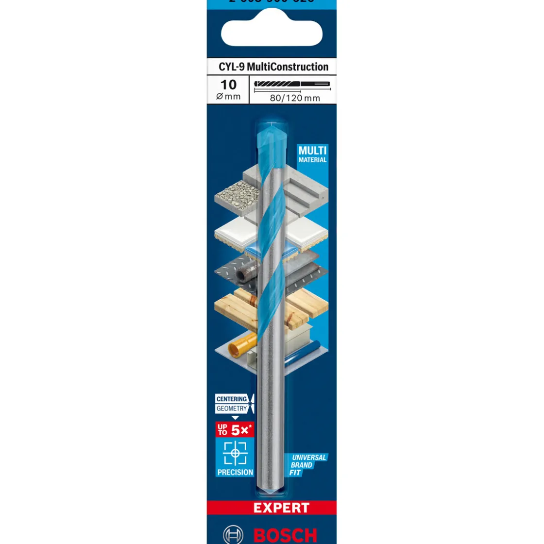 Expert CYL-9 MultiConstruction Bohrer 10 x 80 x 120 mm d 9 mm ^ Bosch Professional Best