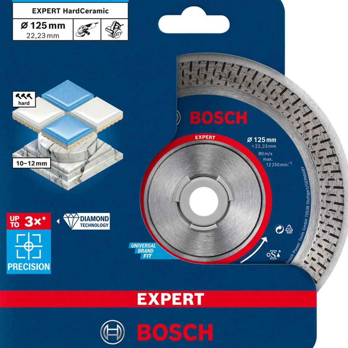 Expert HardCeramic Diamanttrennscheiben 125 x 22,23 x 1,4 x 10 mm ^ Bosch Professional Discount