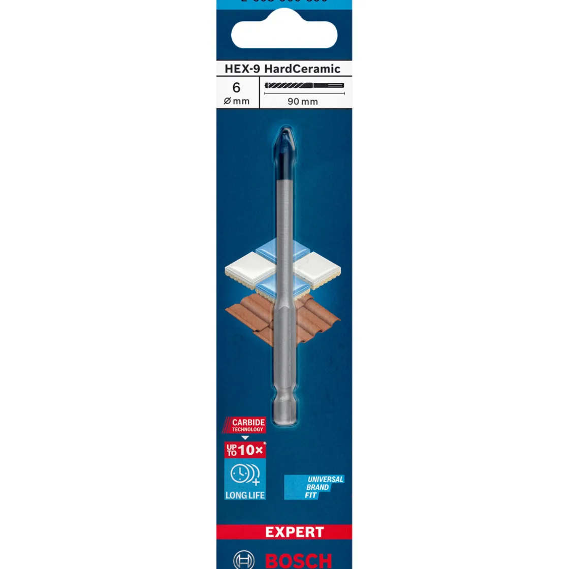 Expert HEX-9 HardCeramic Bohrer 6 x 90 mm ^ Bosch Professional