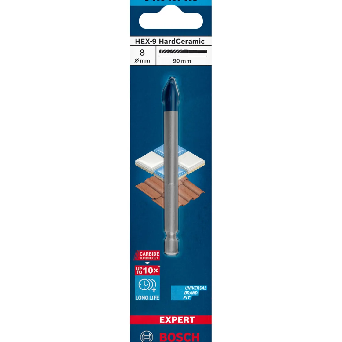 Expert HEX-9 HardCeramic Bohrer 8 x 90 mm ^ Bosch Professional Best